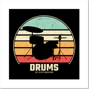 drums Posters and Art